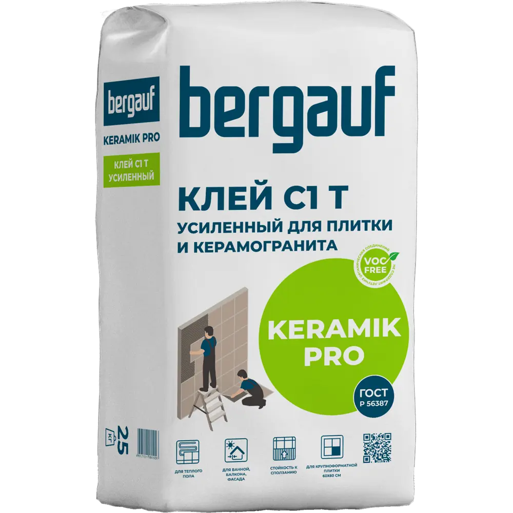 Усиленный клей, клей для плитки C1 Keramik Pro в Саранске